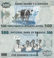 Rwanda 500 Francs 2013. UNC - Ruanda