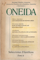 Selecciones Filatelicas ONEIDA Y Varios Temas-Tomo 7-S.F.A Y A.F.R.A. Fusionadas - Spanish