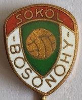 Sokol Bosonohy  Czech Republic football Soccer Club Fussball Calcio Futbol Futebol PINS BADGES A4/4 - Football