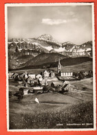 ZMM-02 Schwellbrunn Mit Säntis. GF. Gelaufen 1956  Gross 20094 - Schwellbrunn