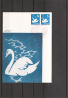 Cygnes ( CM Du Japon De 1971 à Voir) - Swans