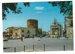 15245 - BITONTO PIAZZA MARCONI ANIMATA AUTO CAR 1960 CIRCA - Bitonto