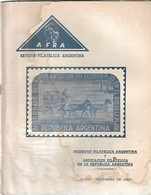 Revista Filatelica N° 139-S.F.A Y A.F.R.A. Fusionadas - Espagnol (àpd. 1941)