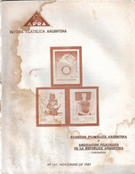 Revista Filatelica N° 141-S.F.A Y A.F.R.A. Fusionadas - Espagnol (àpd. 1941)