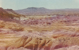 Route 66 Painted Desert In Arizona, C1950s Vintage Postcard - Ruta ''66' (Route)