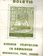 Boletin Del Circulo Filatelico LA  DEMAJAGUA Cuba - Spanish (from 1941)