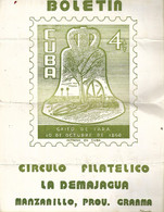 Boletin Del Circulo Filatelico LA  DEMAJAGUA Cuba - Spanish (from 1941)