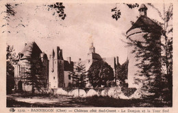 Bannegon - Château Côté Sud Ouest, Le Donjon Et La Tour Sud - Saint-Amand-Montrond