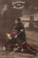 Patriotique - Honneur Et Devoir, La Croix Rouge - Carte J.K.  N° 9337 - Heimat