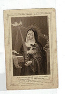 IMAGE RELIGIEUSE - CANIVET : Profession Religieuse Madeleine Bruneel à Bailleul - Nord 1926 - Religione & Esoterismo