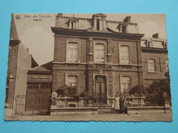 Hôtel Des TOURISTES ( Alfred BRONEKART-SAPIN ) Tél : 97 > AMAY ( Photo Petit Namur ) Anno 19?? ( Zie / Voir Scan ) ! - Amay