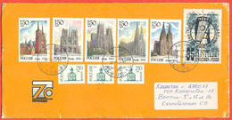 Russia 1994. The  Envelopes Passed Through The Mail. Regional Vignette. - Cartas & Documentos