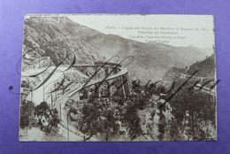 Cap Martin- La Pavillon Oriental-Monastere Laghet- Viaduc Caramel  Tramway Ligne. 3  X Cpa- D06 - Grasse