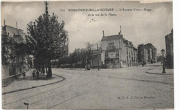 92  Boulogne  Billancourt -  L'avenue Victor Hugo  Et La Rue De La Plaine - Boulogne Billancourt