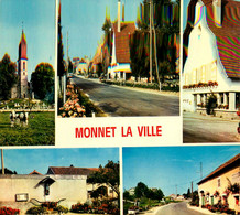 Monnet La Ville * Souvenir Du Village * Cpa 5 Vues - Autres & Non Classés
