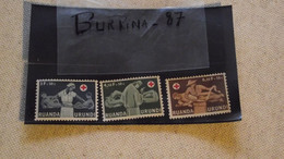 TIMBRE, RUANDA URUNDI, 1957, SERIE X3,  Ex Colonies BELGES - Neufs