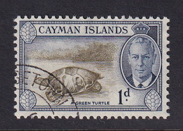 Cayman Islands: 1950   KGVI   SG137   1d   Used - Cayman Islands