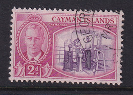 Cayman Islands: 1950   KGVI   SG139   2d   Used - Cayman Islands