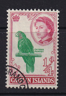 Cayman Islands: 1962/64   QE II - Pictorial   SG165   ¼d  Emerald & Red    Used - Iles Caïmans