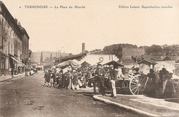TERRENOIRE (42) La Place Du Marché (Belle Animation) - Other Municipalities