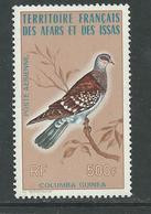 Afars Et Issas P.A. N° 105 XX Oiseau Colombe, Sans Charnière, TB - Sonstige & Ohne Zuordnung