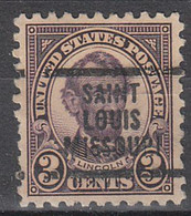 USA Precancel Vorausentwertungen Preo Locals Missouri, Saint Louis 584-L-6 E, Better Stamp - Voorafgestempeld