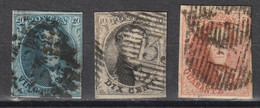 BELGIUM - 1861 King Leopold Imperforations - 1849-1865 Medaillons (Varia)