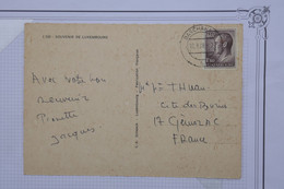 AT9 LUXEMBOURG  BELLE CARTE  1980 BACHARAGE ? POUR LA FRANCE    +  + AFFRANCH. INTERESSANT - Lettres & Documents