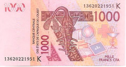 W.A.S.Senegal P-715ka 1000 Francs 2003 - West African States