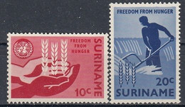 SURINAM 431-432,unused - Against Starve