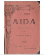 E+Verdi: Aida - Libretto Madella Del 1916. - Operaboeken