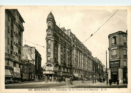 Montreuil Sous Bois * Le Carrefour De La Croix De Chavaux * Banque Crédit Lyonnais Banco Bank - Montreuil