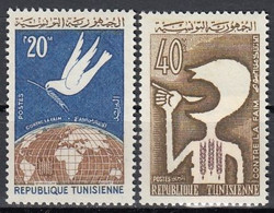 TUNISIA 620-621,unused - ACF - Aktion Gegen Den Hunger