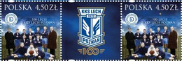 Poland 2022 / 100th Anniversary Of KKS Lech Poznań, Football Club, Lech Stadium, Sport / With Tab MNH** New!!! - Unused Stamps