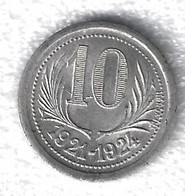 10 Centimes Chambre De Commerce De L'Hérault 1921 1924 - Monétaires / De Nécessité