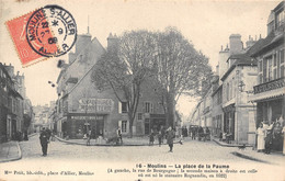 03-MOULINS- LA PLACE DE LA PAUME - Moulins