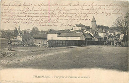 71 CHAROLLES - Vue Prise De L'avenue De La Gare - Charolles