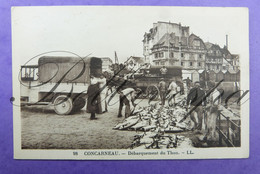 Concarneau Débarquement Du Thon. 1938 - Concarneau