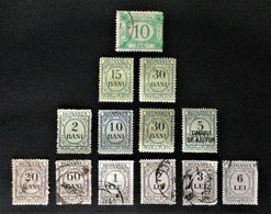 1890-1930    13 X Portomarken Mi. 15, Ab 31 - 61 - Postage Due