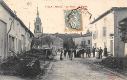 55-TILLY- LA PLACE L'EGLISE - Sonstige Gemeinden