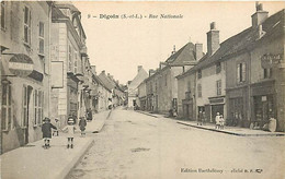 71 DIGOIN - Rue Nationale - Digoin