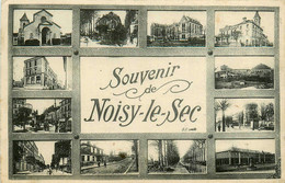 Noisy Le Sec * Souvenir De La Commune * Cpa Multivues - Noisy Le Sec