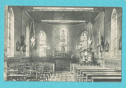 * Sint Maria Lierde (Oost Vlaanderen) * Pensionnat, De Kapel, Chapelle, Intérieur, Autel, Binnenzicht, Old, Rare - Lierde