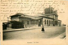 Pantin * Vue Sur La Gare * Ligne Chemin De Fer - Pantin