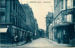 Pantin * La Rue Hoche * Pharmacie Principale * Commerce Magasin Armand WOLF - Pantin