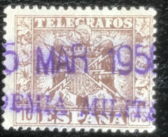 Espana - Spain - C8/19 - (°)used - 1939 - Michel 80 - Telegraafzegels - Télégraphe