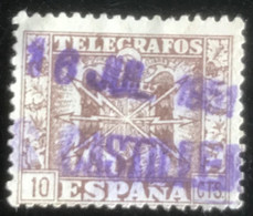 Espana - Spain - C8/19 - (°)used - 1939 - Michel 80 - Telegraafzegels - Télégraphe