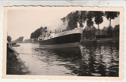 Humbeek - Boot Op De Vaart - Te Situeren - Foto 6.5 X 11 Cm - Boats