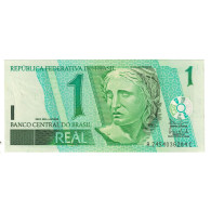 Billet, Brésil, 1 Réal, Undated (1994), KM:243Ab, TTB - Brésil