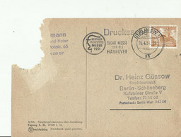 BERLIN GS 1951 SST - Postkaarten - Gebruikt